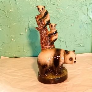 Vintage Jim Beam Panda Decanter